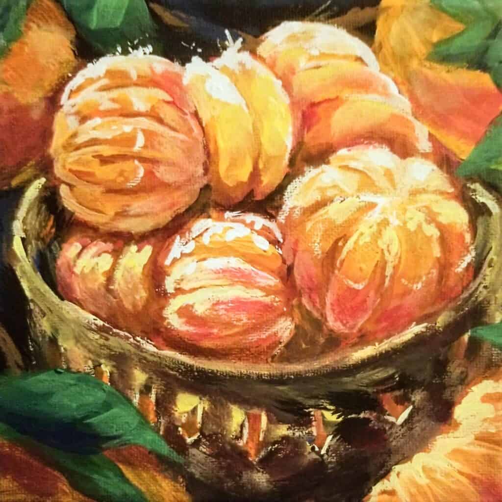 "Appealing Assortment" |
Original Acrylic | 6 x 6"