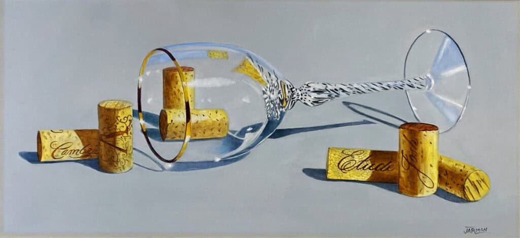"Gold Rim" | Original Oil | 17 x 31"