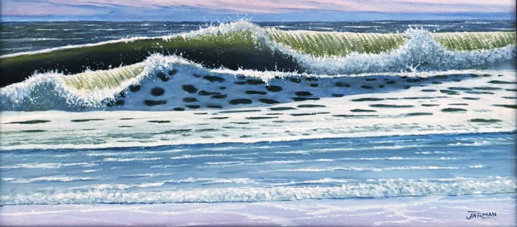"Seascape II" | Original Oil | 10 x 22"