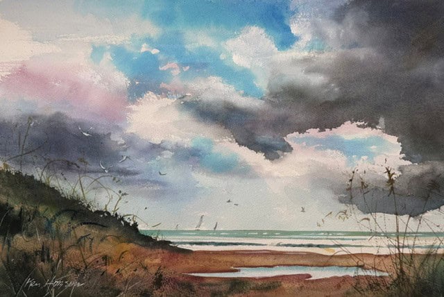 "Beaufort" | Watercolor | 12.25 x 18"